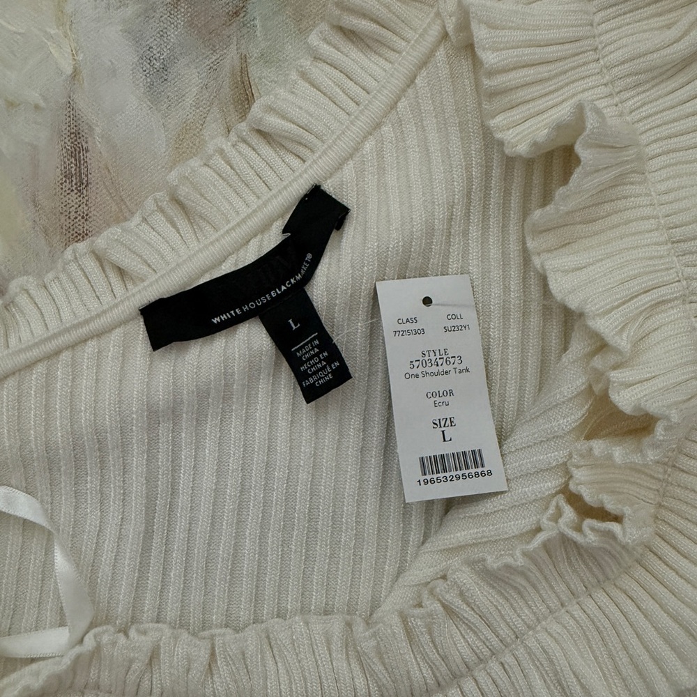 Chic Ruffle One-Shoulder Top - Picture 4 of 12